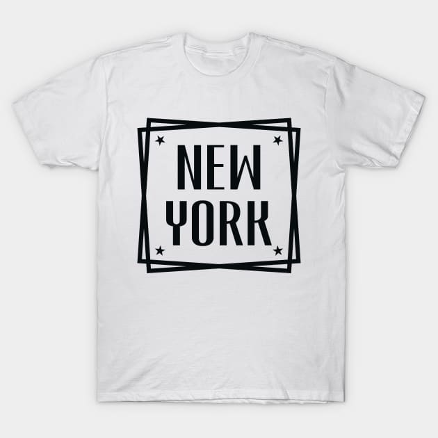 New York T-Shirt by colorsplash